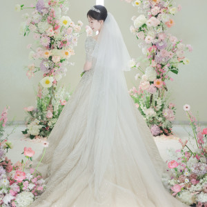 お花いっぱいのチャペル|692678さんのAILE d'ANGE garden（エル・ダンジュ ガーデン）の写真(2477073)