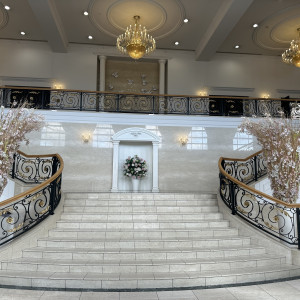 ロビーの大階段です。写真も撮れるそうです|692681さんの迎賓館シェーナ～PARTIR KYOTO～の写真(2057947)
