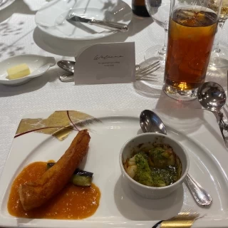 コース料理です
