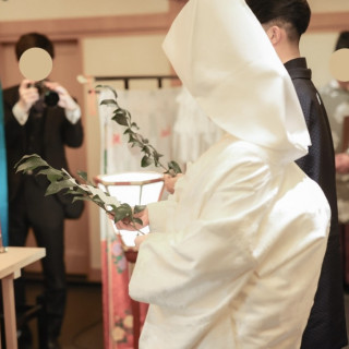 神前式を行いました