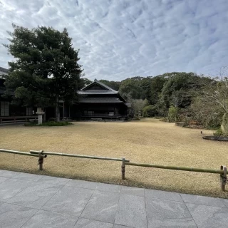 披露宴会場から見える中庭です