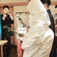 神前式を行いました