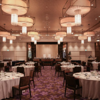 披露宴会場です