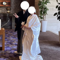 披露宴開始前にお出迎えした時です