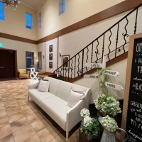 披露宴会場のロビー