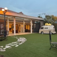 広くおしゃれなガーデンでした