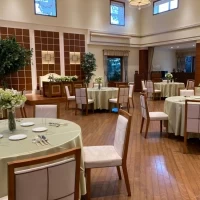 ナチュラルな披露宴会場でした