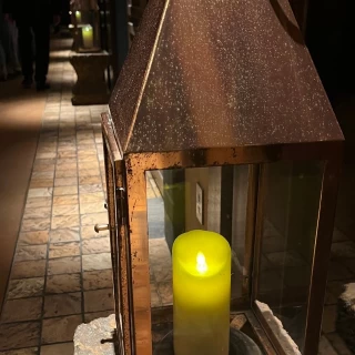 披露宴会場前通路