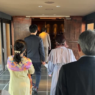 会場までの道のり