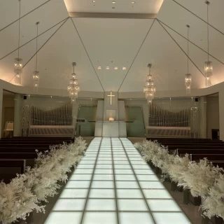 とても綺麗なチャペル