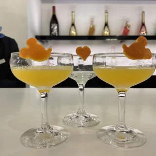 ウェルカムパーティーで注文できるドリンクです。