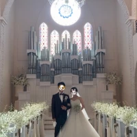 チャペルでの写真撮影