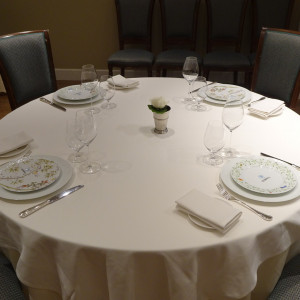 披露宴会場のテーブル|693048さんのソンブルイユの写真(2055429)