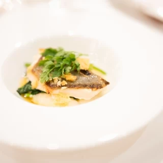 メインのお魚料理