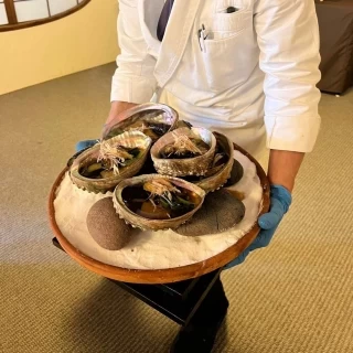 料理のメイン