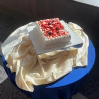 ウェディングケーキ、スクエア型