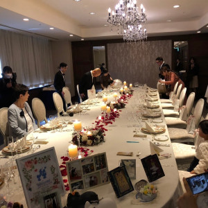 流しテーブルのコーディネート|693389さんのホテル インターコンチネンタル 東京ベイの写真(2058470)