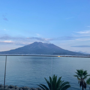 受付スペースから見える景色です。|693410さんのTHE BAYSUITE SAKURAJIMA TERRACE（ザベイスイートサクラジマテラス）の写真(2058086)