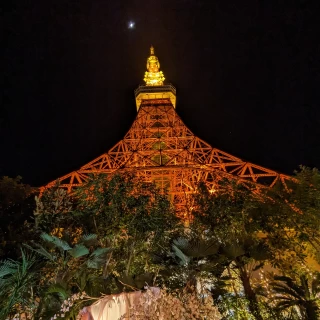 披露宴会場テラスからの景色