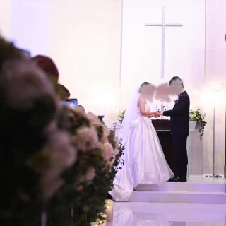 オシャレで雰囲気の良いチャペルでした
