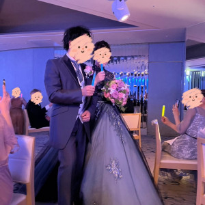 お色直しからの入場|693598さんのフェニックス・シーガイア・オーシャン・タワーの写真(2060417)