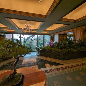 お庭が見える控室|693661さんのホテル椿山荘東京の写真(2060686)