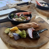 アメリカンな雰囲気の料理