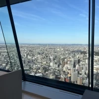 名古屋城も見えます