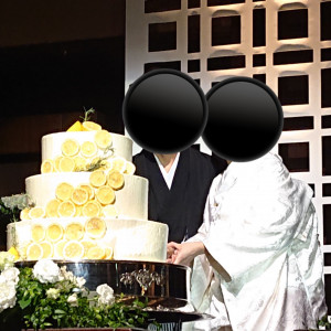 ウエディングケーキ|693811さんのANAクラウンプラザホテル広島の写真(2076856)