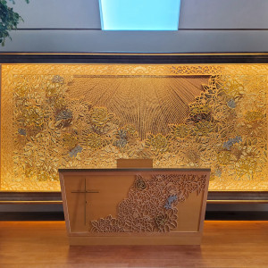 京組子の美しい祭壇|693816さんの京都ブライトンホテルの写真(2096199)