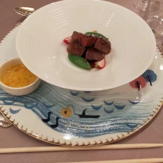 飛騨牛のすき焼き
