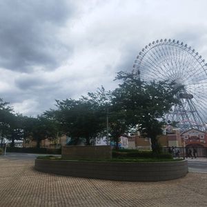 エントランス前のフォトスポット。海辺の開放感ある写真が撮れる|693945さんの横浜ベイホテル東急の写真(2701954)