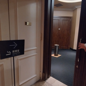 喫煙室もクラシカルで格好いい設えでした|693945さんの横浜ロイヤルパークホテル(横浜ランドマークタワー内）の写真(2087674)