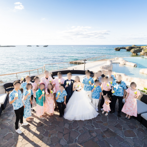 カクテルパーティ会場|694186さんの瀬良垣島教会/アールイズ・ウエディングの写真(2068028)