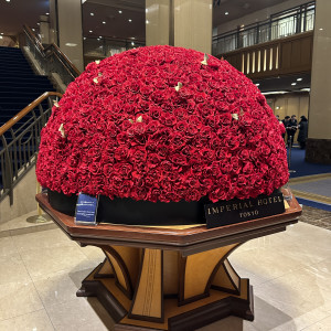 ロビーのお花|694232さんの帝国ホテル 東京の写真(2076497)