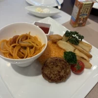 子供のために特別に用意してくださった試食