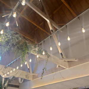 挙式会場の天井|694266さんのGRAND-CIEL OKAZAKI(グランシェル岡崎)の写真(2558412)