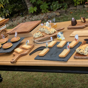 ガーデンにデザートブッフェが置かれました|694266さんのGRAND-CIEL OKAZAKI（グランシェル岡崎）の写真(2558089)