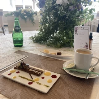 デザートも美味しかったです！盛り付けもオシャレで◎