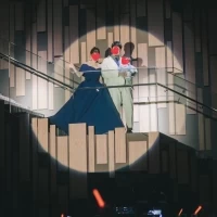 お色直し階段演出