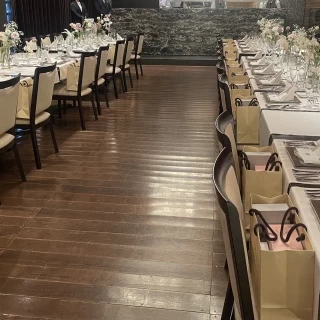 披露宴会場です。