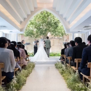 挙式会場の様子です