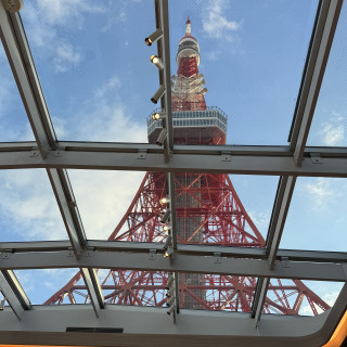 挙式会場からの東京タワーです。