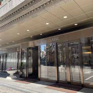 ホテル入り口です|694627さんのウェディングスホテル・ベルクラシック東京の写真(2083243)