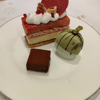 試食プラン3品目 デザート
こちらは各1皿づつでてくる。