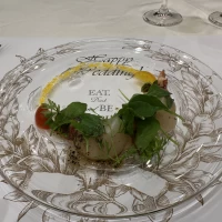 エビとホタテの冷製料理
