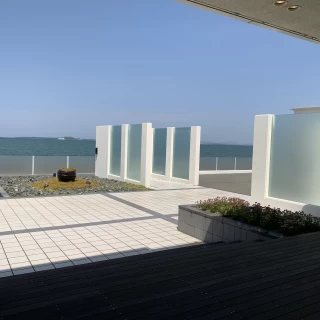 披露宴会場から見える景色