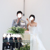 結婚証明書完成
ゲスト参加型にしました