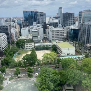 披露宴会場からの眺望