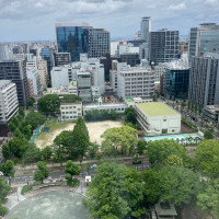 披露宴会場からの眺望